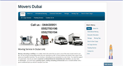 Desktop Screenshot of moversdubai.org